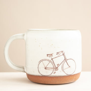 Bike Mug | Cream