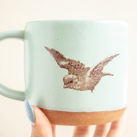 Flying Sparrow Mug | Slate