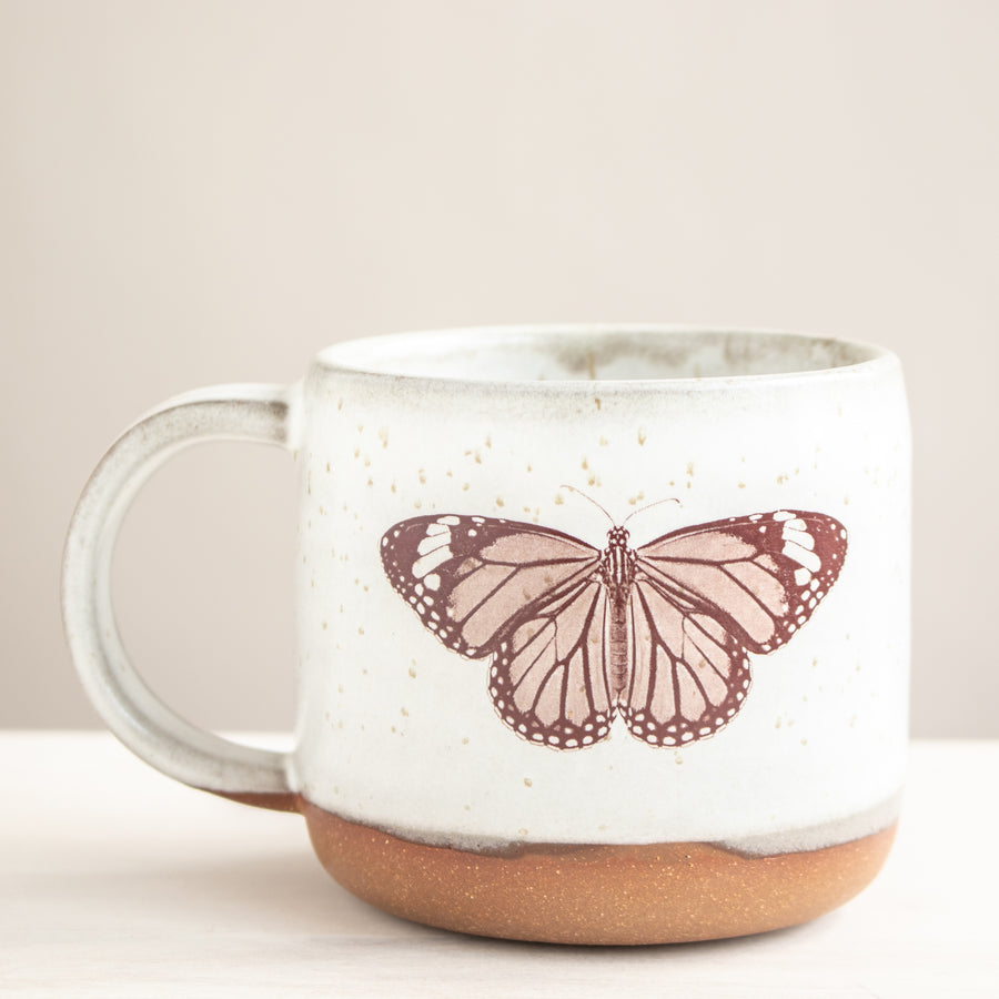 Butterfly Mug | Cream