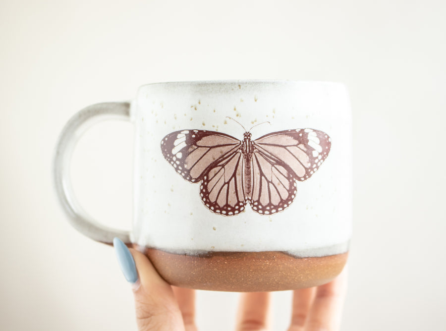 Butterfly Mug | Cream