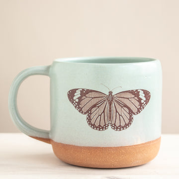 Butterfly Mug | Robin's Egg Blue