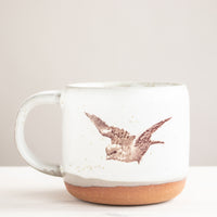 Flying Sparrow Mug | Cream