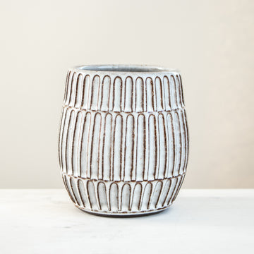 Lines Rounded Vase