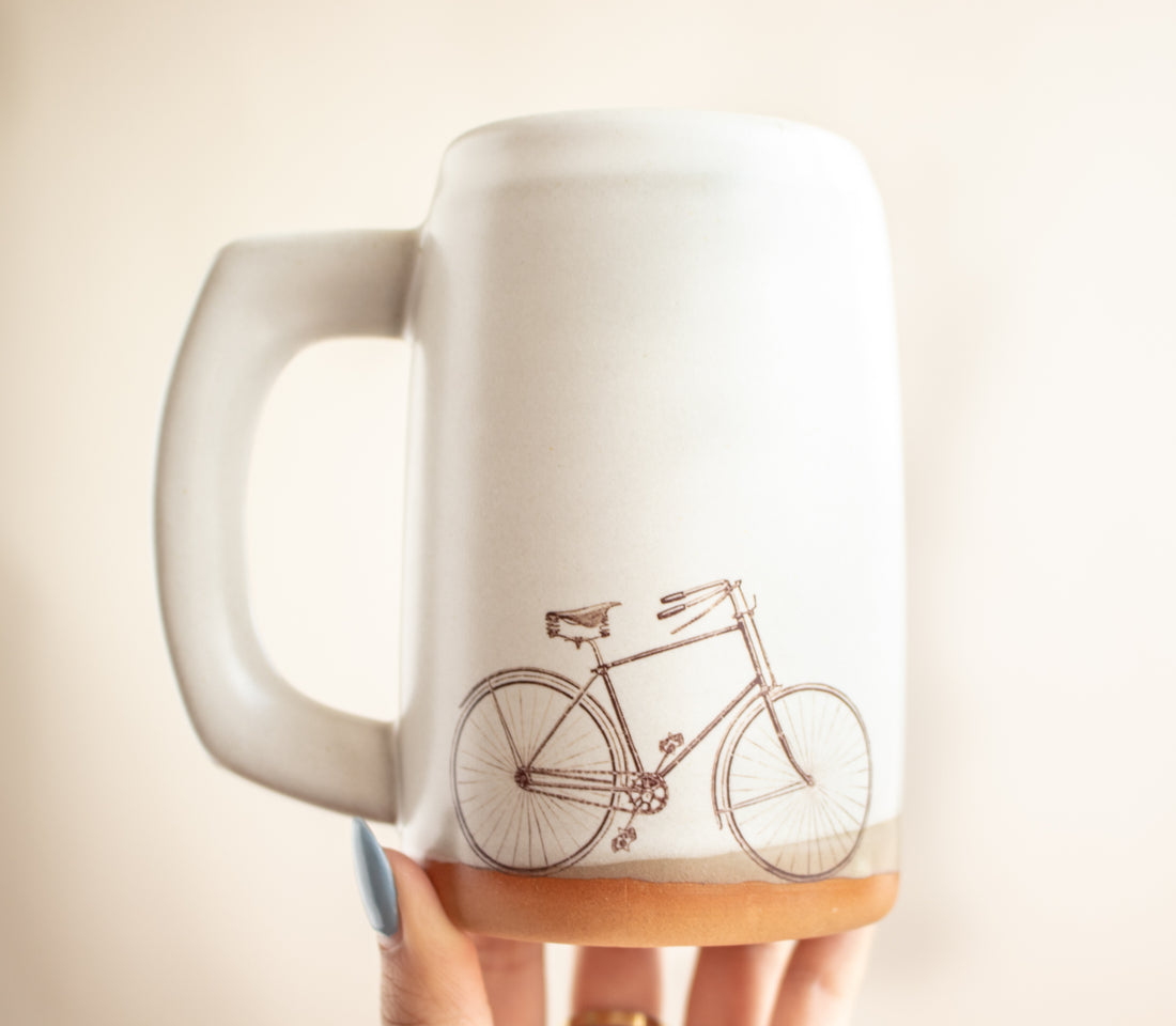 Bike Stein | Cream