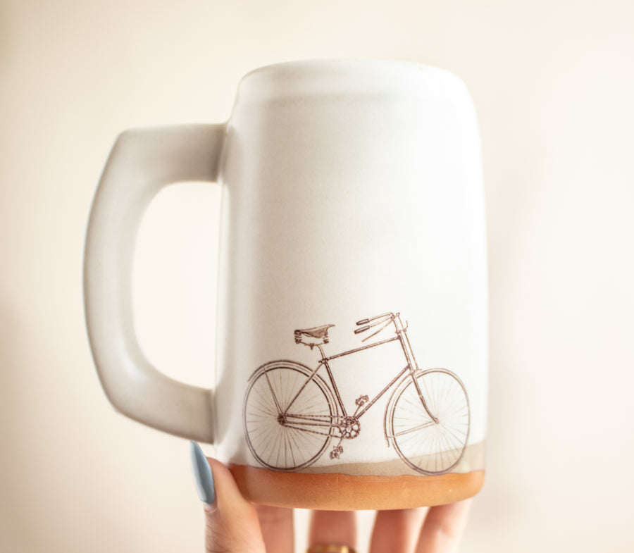 Bike Stein | Cream