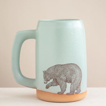 Bear Stein | Robin's Egg Blue