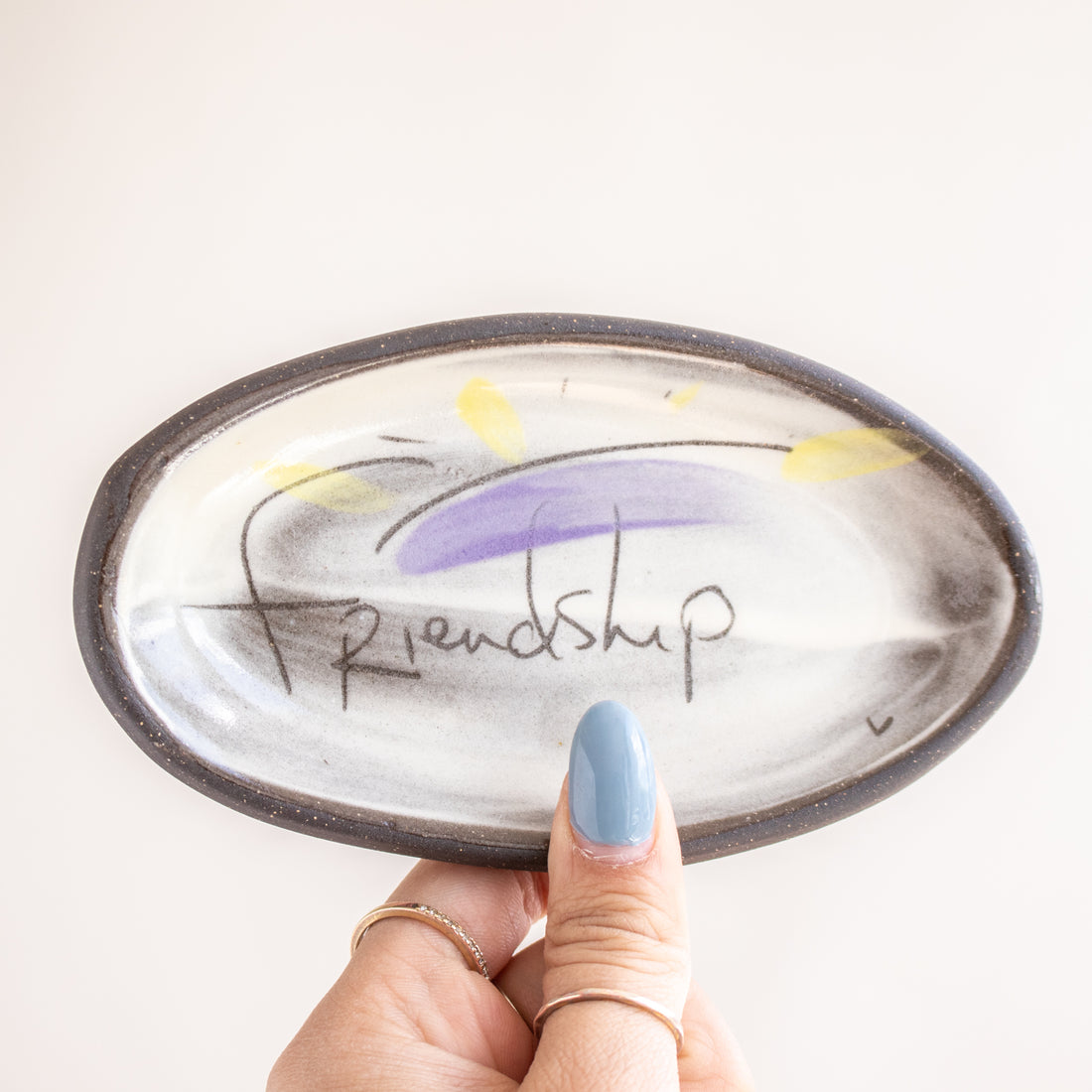 Oval Dish | Friendship