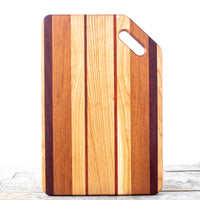 Striped Board with Handle