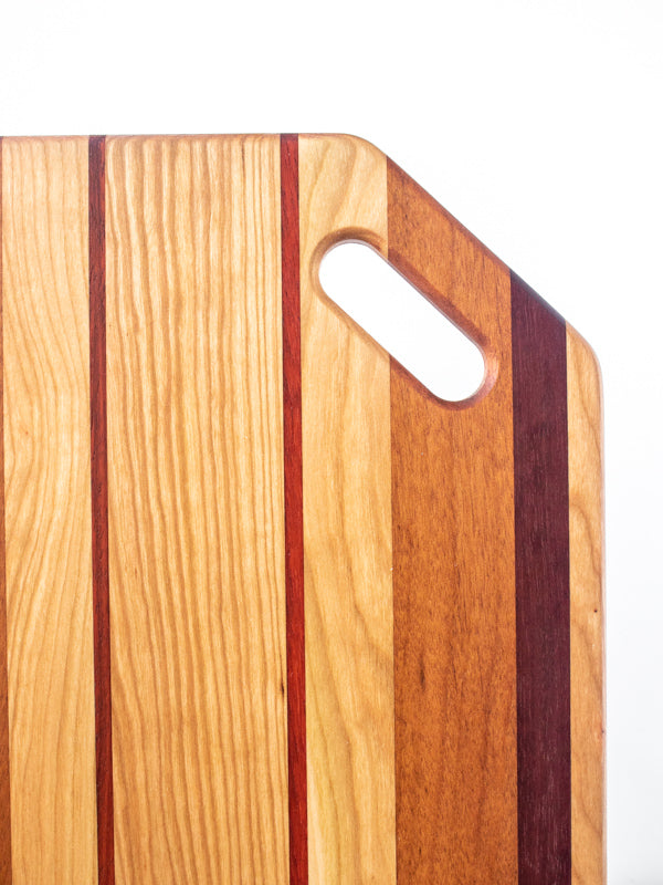 Striped Board with Handle