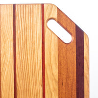 Striped Board with Handle