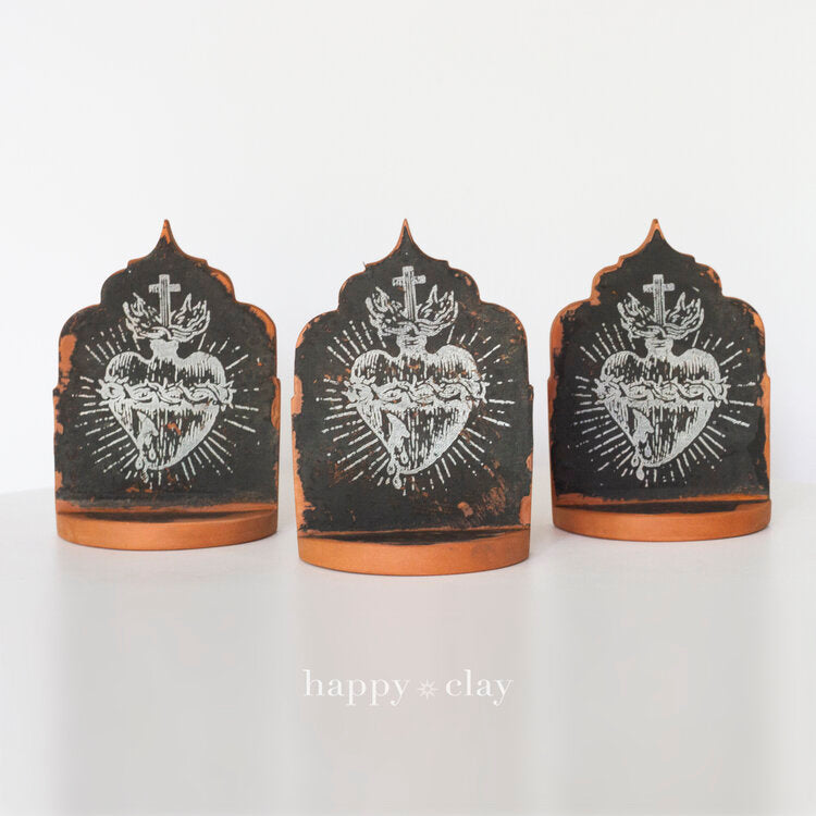 Sacred Heart Altar | Black | Small