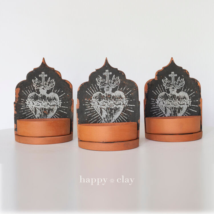 Sacred Heart Altar | Black | Small