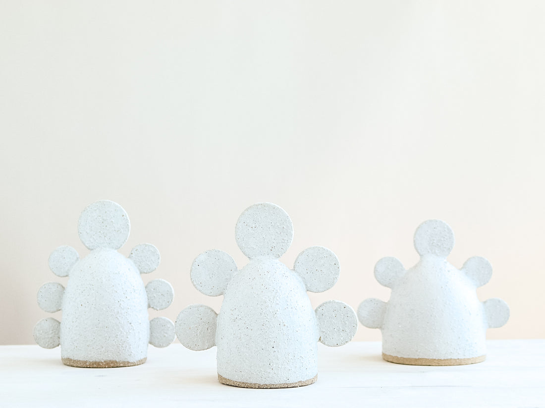 Ceramic Sculpture | Matte White