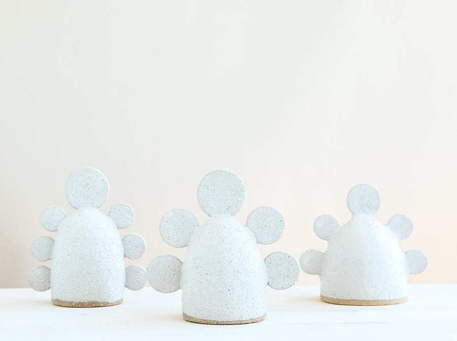 Ceramic Sculpture | Matte White