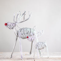 Drawn Metal Reindeer | Large