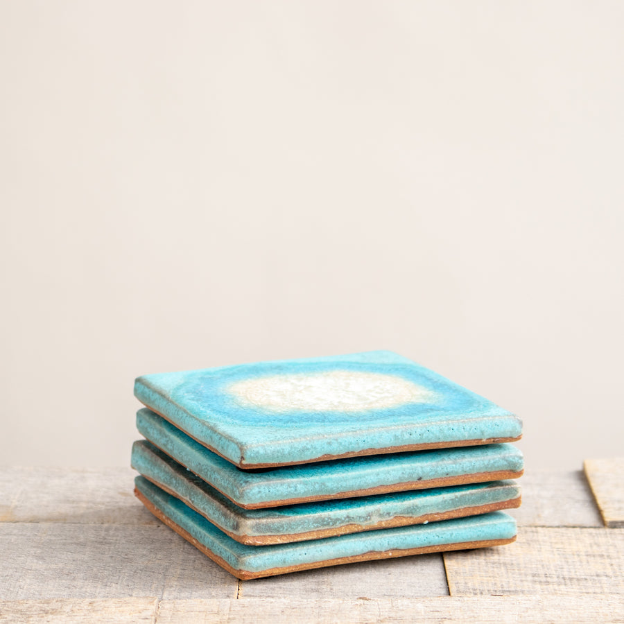 Set of 4 Coasters | Turquoise