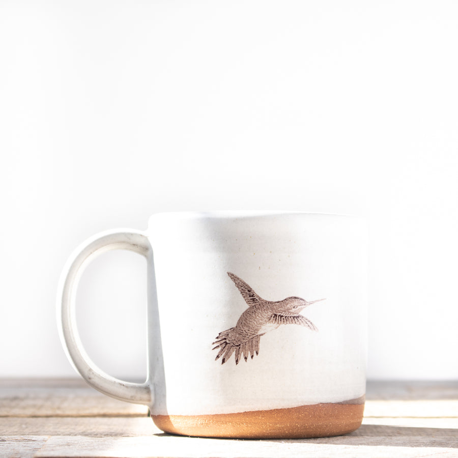 Hummingbird Mug | Cream