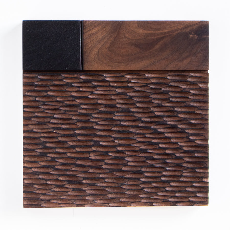 7x7 Wood Square | Walnut no. 7