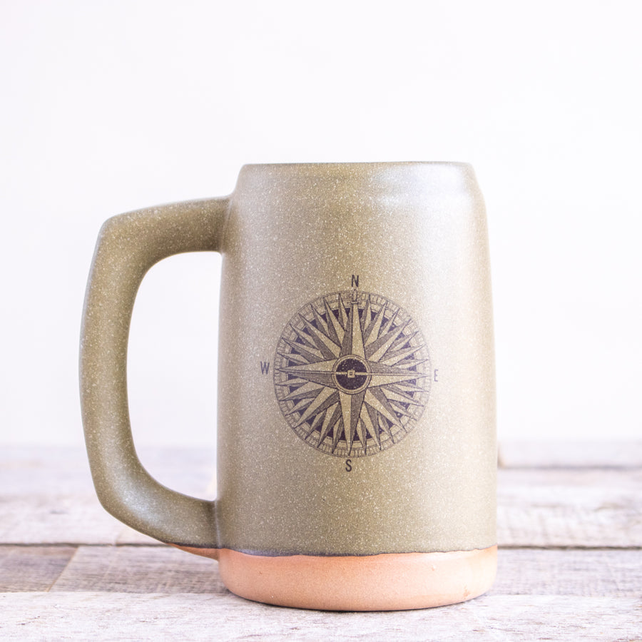 Compass Stein | Green