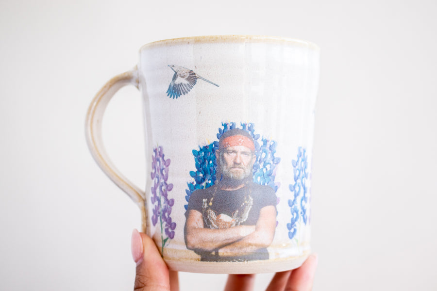 Willie Nelson Tribute Mug