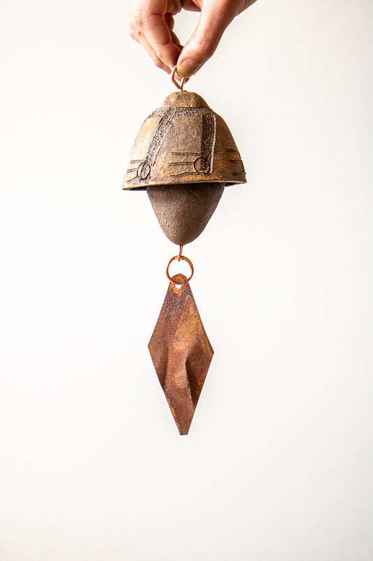 Ceramic Wind Chime | 1 Small Bell