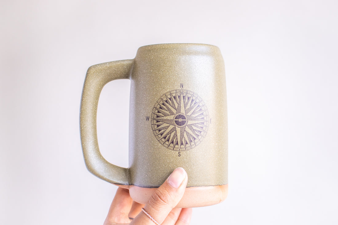 Compass Stein | Green