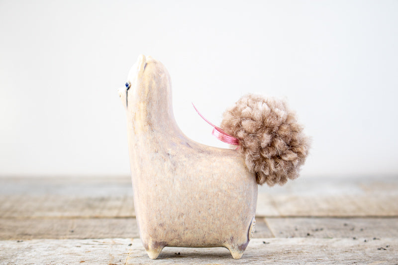 Baby Llama Figure