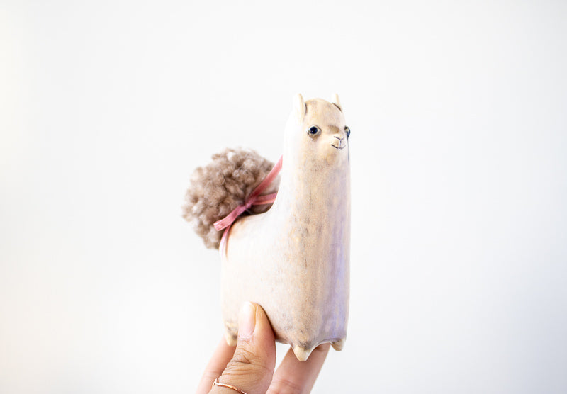 Baby Llama Figure