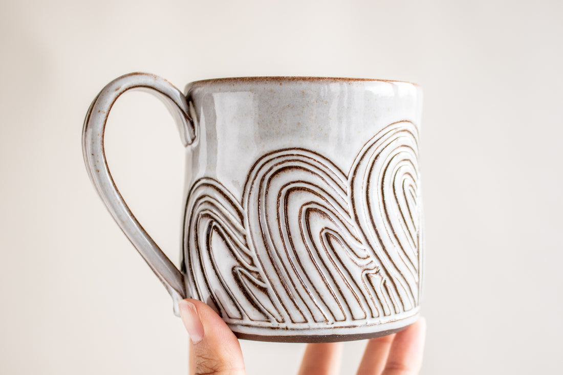 Waves Pattern Mug