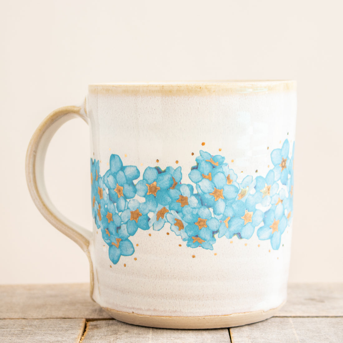 Forget Me Not in Blue Mug