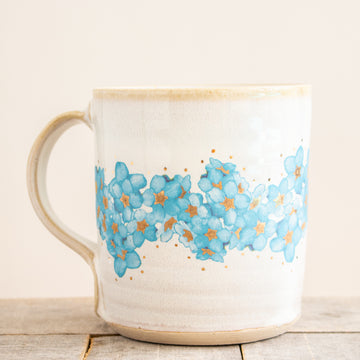 Forget Me Not in Blue Mug