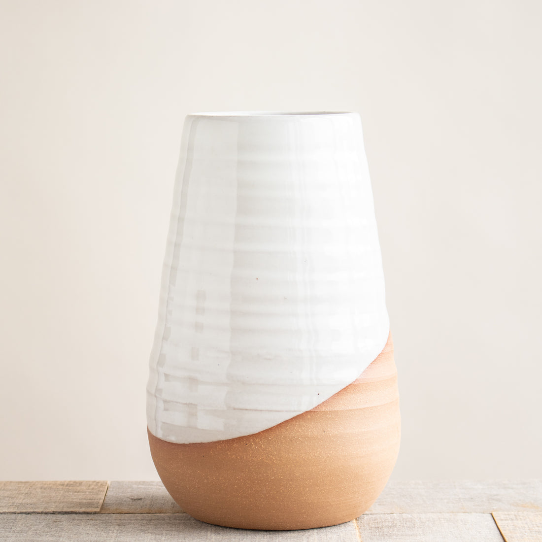 Splash Large Vase | White