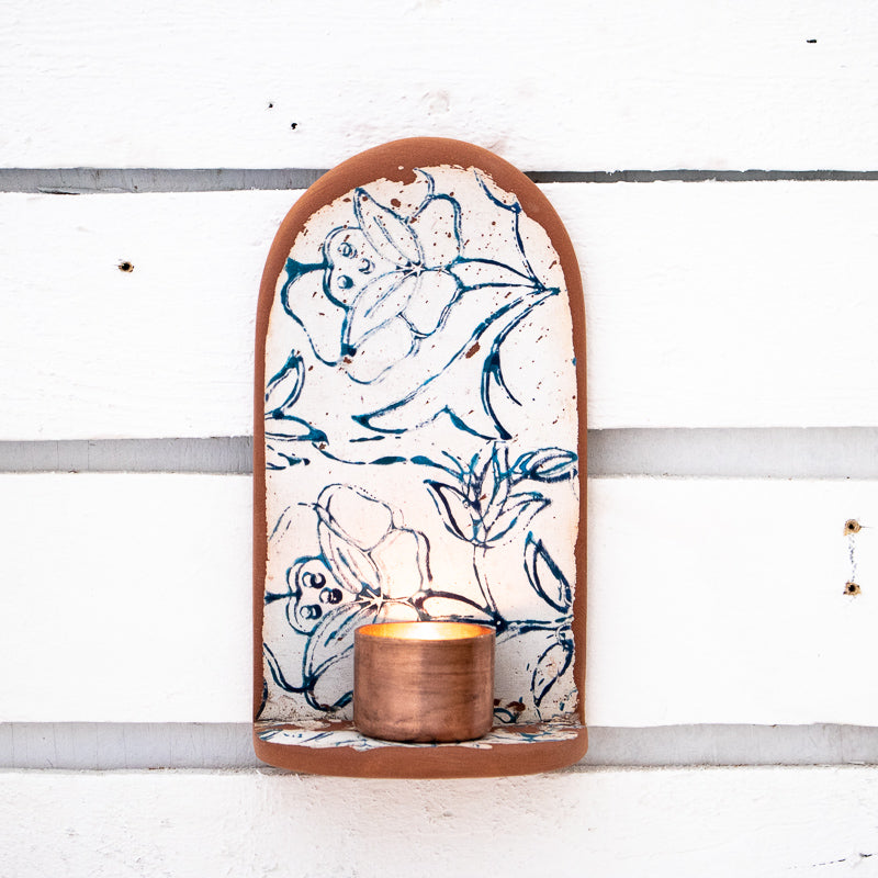 Copper Candle Holder