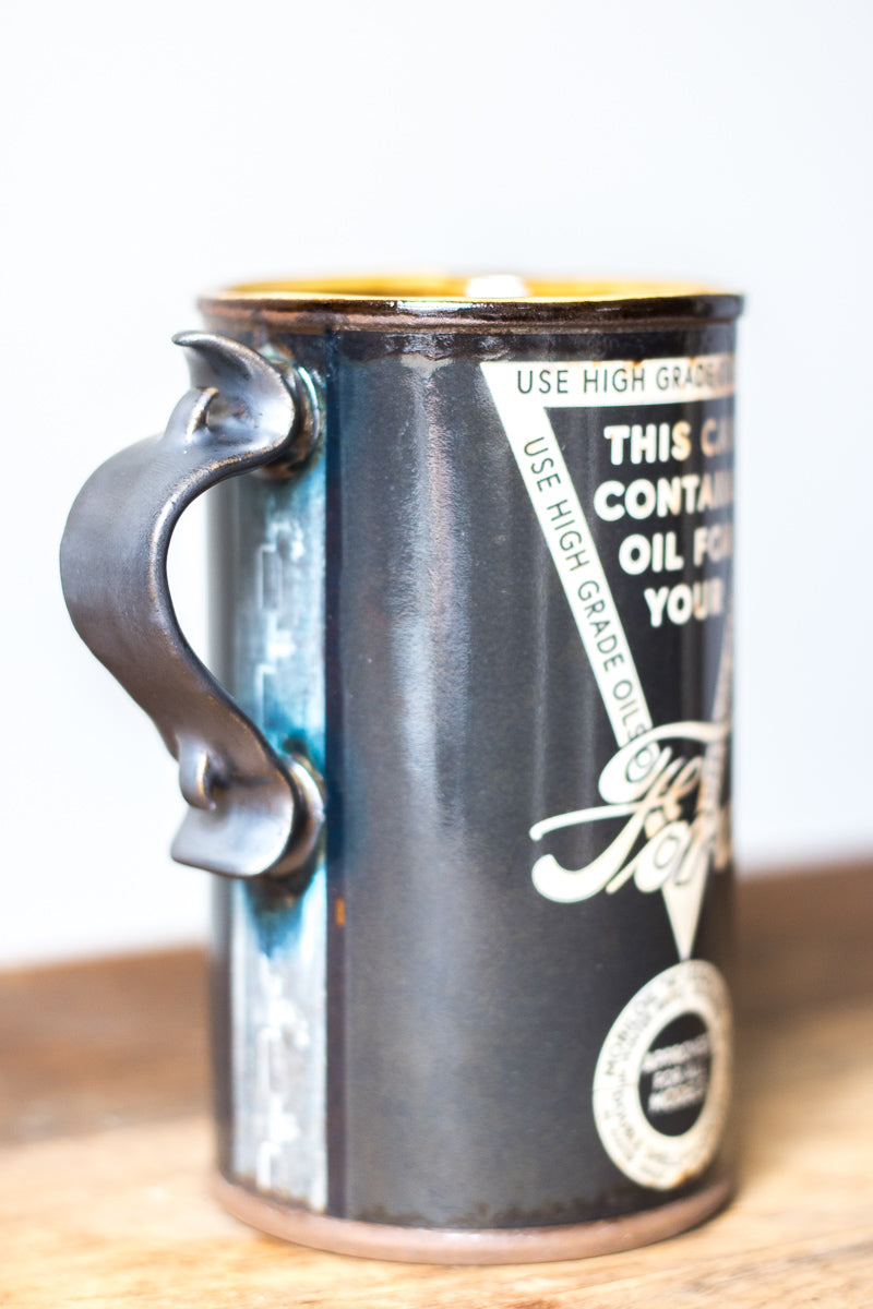 Oil Can Mug | Black Ford