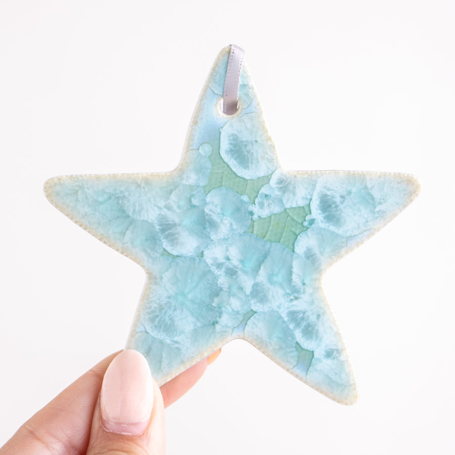 Star Ornament | Seafoam