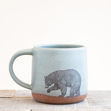 Bear Mug | Robin's Egg Blue