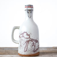 Michigan Map Growler | Cream