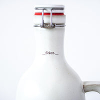 Michigan Map Growler | Cream