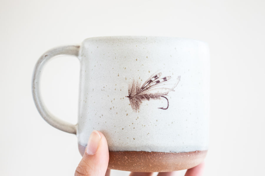 Fly Lure Mug | Cream