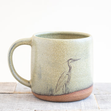 Heron Mug | Moss