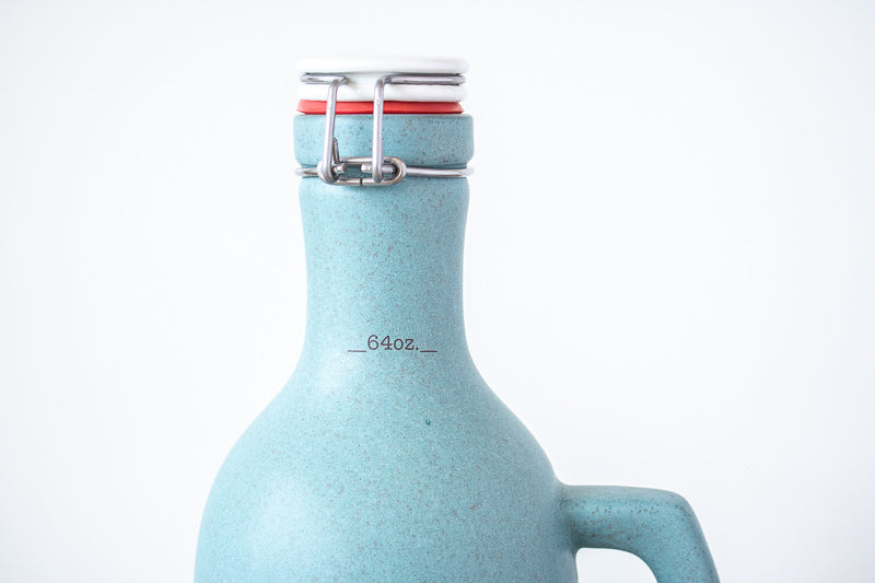 Michigan Map Growler | Blue