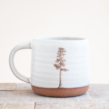 Sequoia Tree Mug | Cream