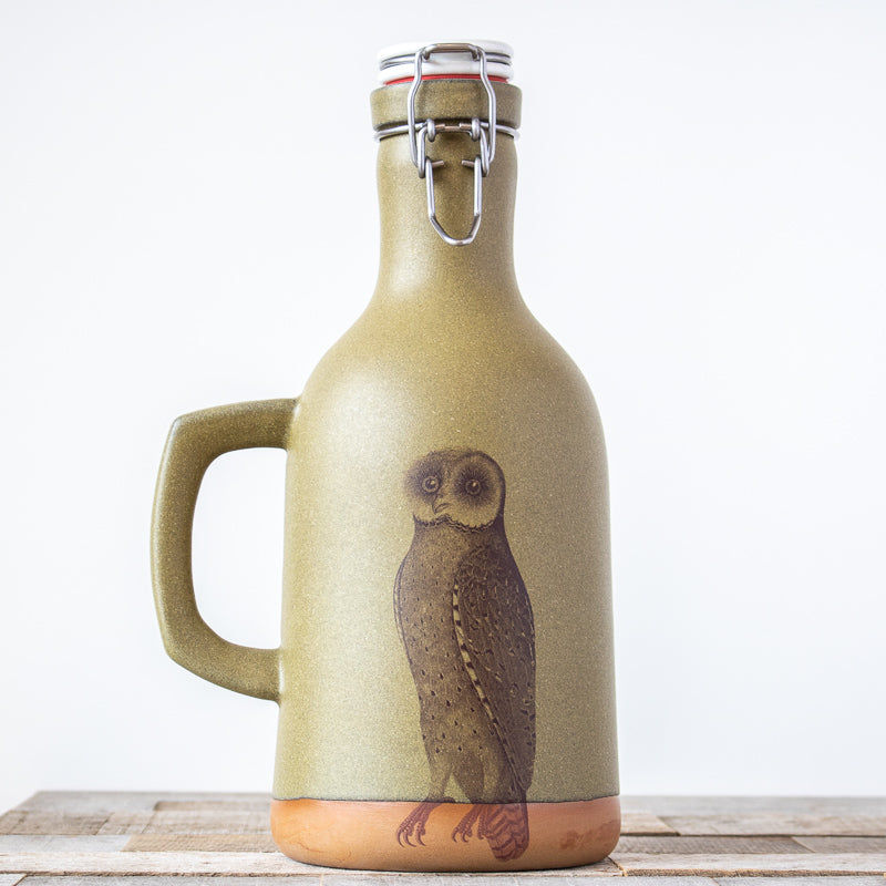 Owl Growler | Green