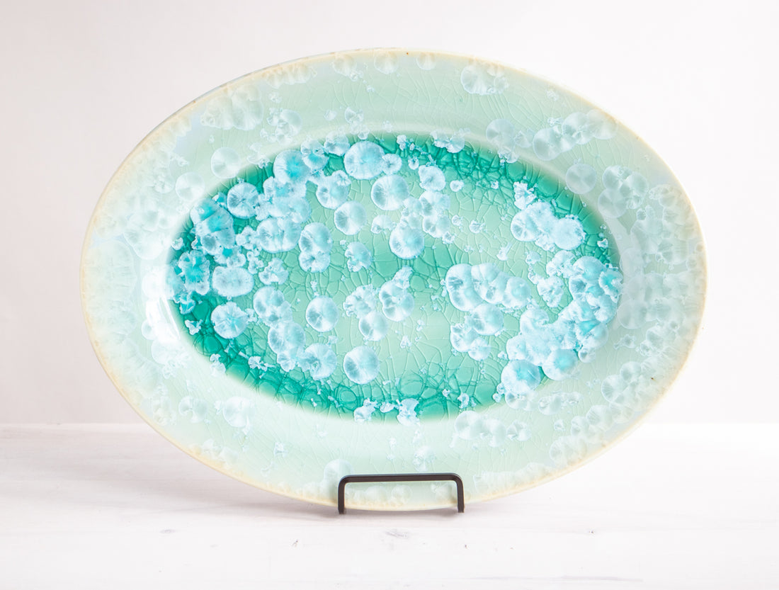 Oval Tray | Seafoam