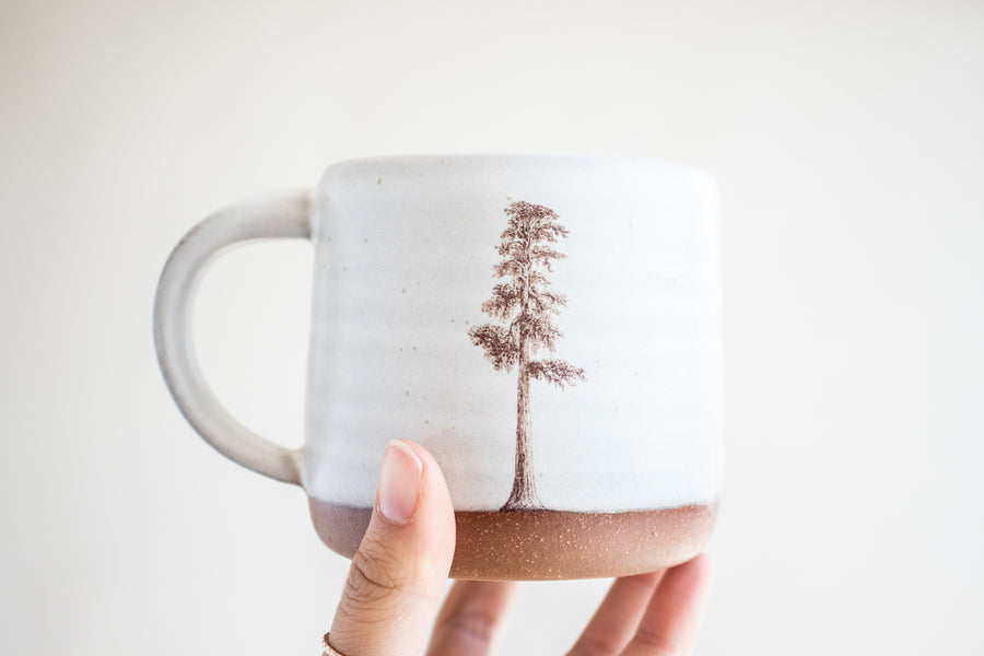 Sequoia Tree Mug | Cream