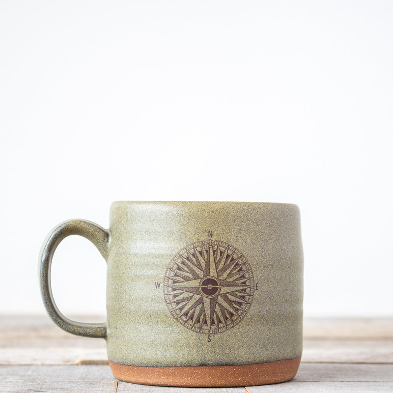 Compass Mug | Green