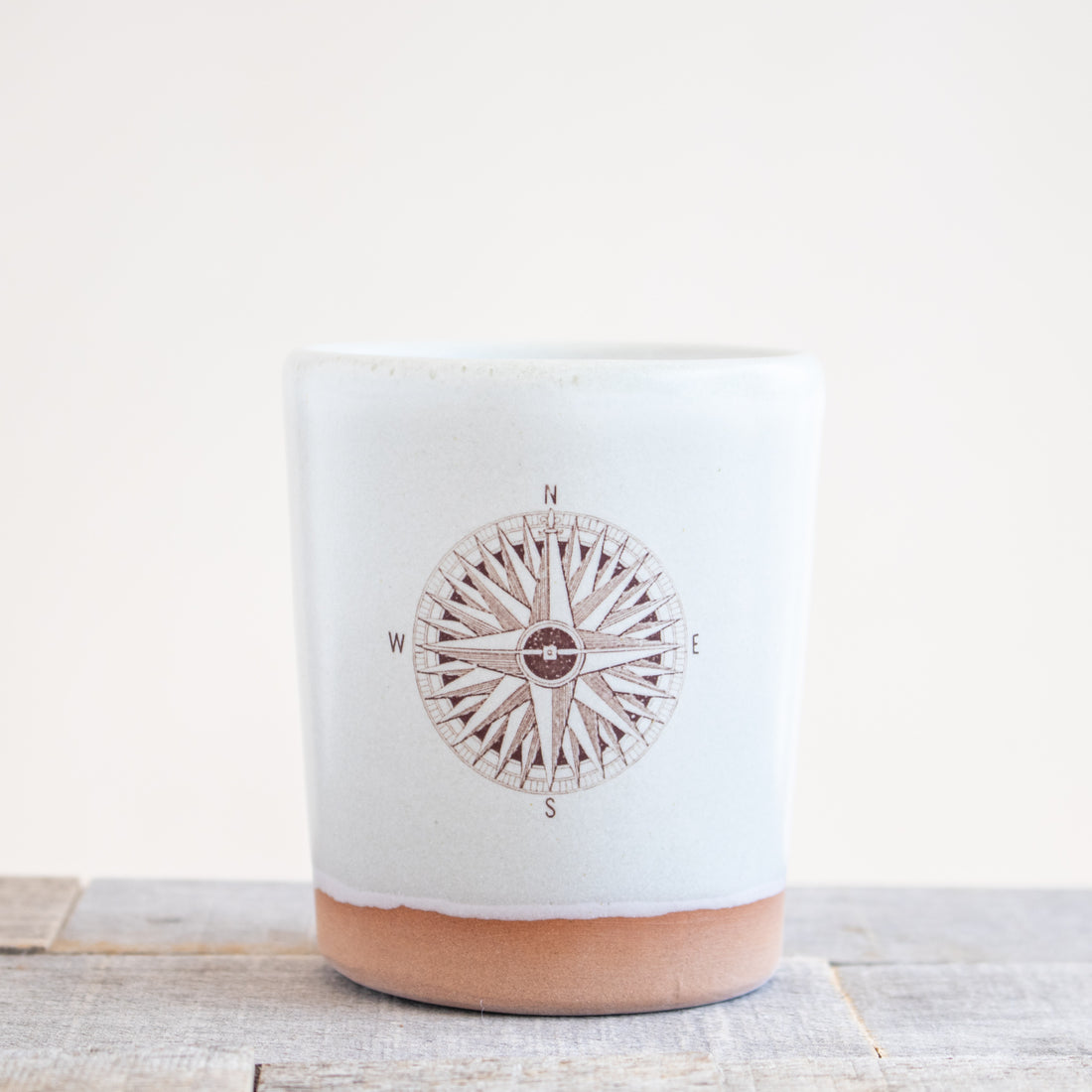 Compass Tumbler | Cream
