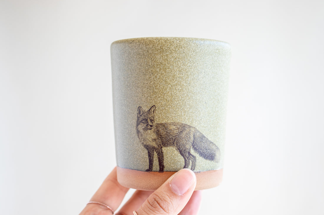 Fox Tumbler | Moss