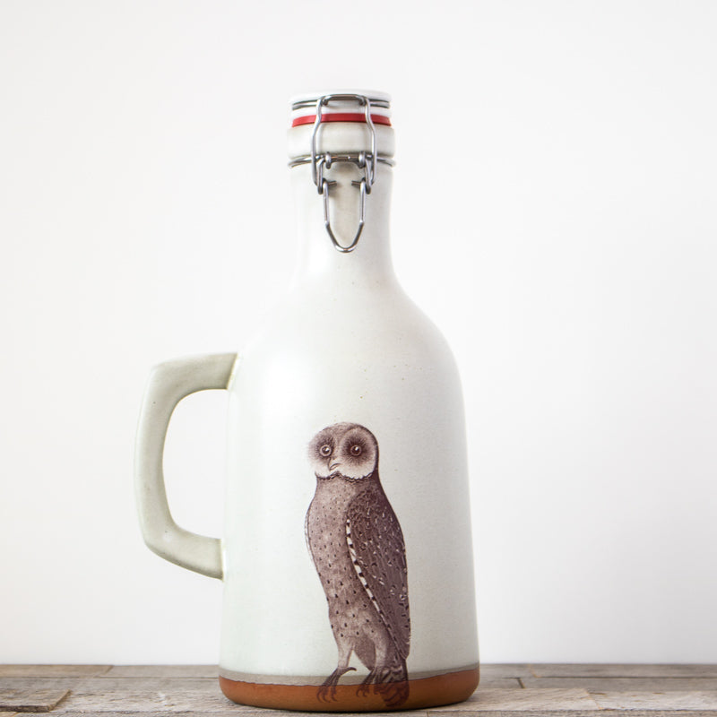 Owl Growler | Cream