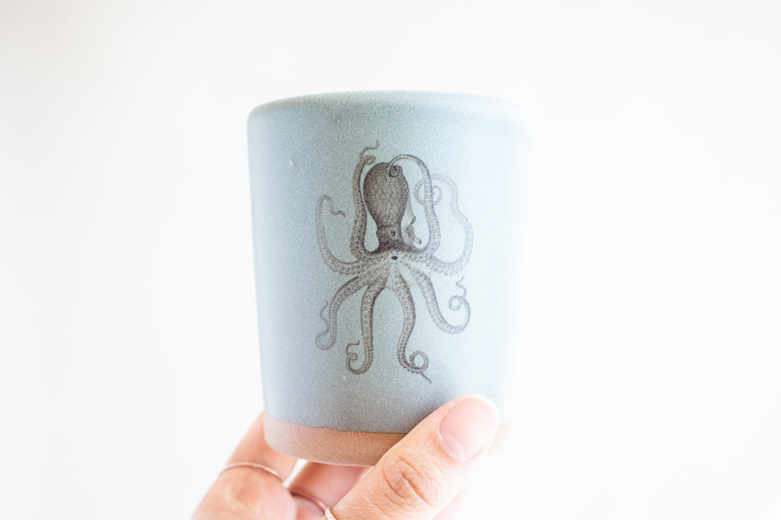 Octopus Tumbler | Slate